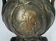 19° Vase art nouveau femme aux cheveux longs Vase art nouveau woman long hair