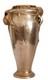 Albert MARIONNET, Vase en bronze à décor de chardons Art Nouveau