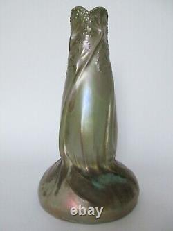 Ancien Vase Art Nouveau De Charles Catteau Vase Ombelles Ceramique Rambervillers