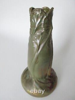 Ancien Vase Art Nouveau De Charles Catteau Vase Ombelles Ceramique Rambervillers