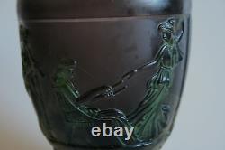 Ancien Vase Art Nouveau Georges De Feure Glass Circa 1915/20