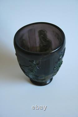 Ancien Vase Art Nouveau Georges De Feure Glass Circa 1915/20
