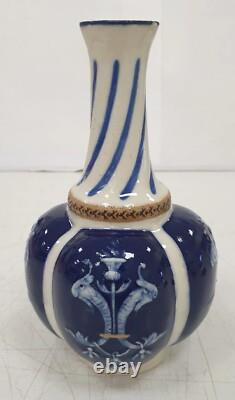 Ancien soliflore vase gres henri amirault parthenay art deco nouveau 1900
