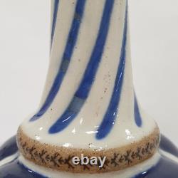 Ancien soliflore vase gres henri amirault parthenay art deco nouveau 1900