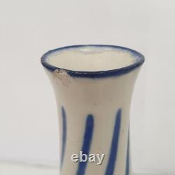 Ancien soliflore vase gres henri amirault parthenay art deco nouveau 1900