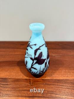 André Delatte Nancy Ancien vase Art Nouveau