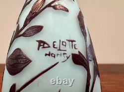 André Delatte Nancy Ancien vase Art Nouveau