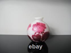 André Delatte Nancy Ancien vase boule Art Nouveau