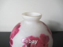 André Delatte Nancy Ancien vase boule Art Nouveau