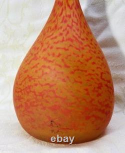 Andre Delatte Nancy Vase Art Nouveau Judgenstil Meurthe Et Moselle Lorraine Daum