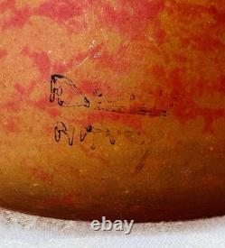 Andre Delatte Nancy Vase Art Nouveau Judgenstil Meurthe Et Moselle Lorraine Daum