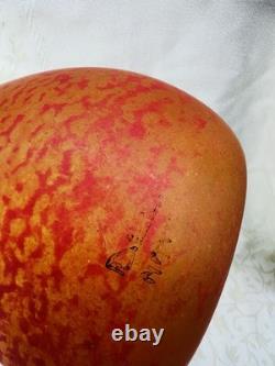 Andre Delatte Nancy Vase Art Nouveau Judgenstil Meurthe Et Moselle Lorraine Daum