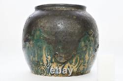 Andre Metthey(1871-1920) Petit Vase En Gres, Ceramic Art Nouveau, Pottery Art Deco