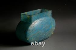 Antique Art Nouveau Daum Nancy Pate De Verre Vase