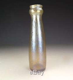 Antique Loetz Lotz Papillon Iridescent Glass Vase Art Nouveau