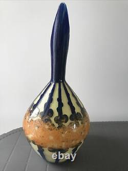 Art Nouveau Vase Aiguière Pichet Schneider Berlingot Le Verre Francais Charder