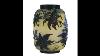 Art Nouveau Vases Galle Antique Emile Galle Acid Engraved Glass Vases Discounts On Sale