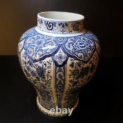 Art nouveau porcelaine vase Boch Delyes Belgium Royal Sphinx Holland N8694