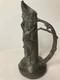 Art nouveau vase cruche en étain signée Hering vers 1900