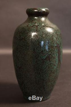 Auguste Delaherche exceptionnel vase céramique Art nouveau Art déco grès 1900