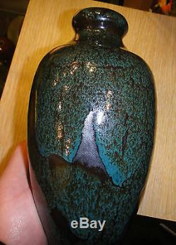 Auguste Delaherche exceptionnel vase céramique Art nouveau Art déco grès 1900