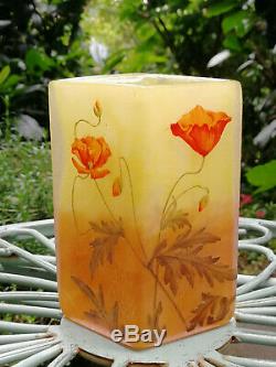 Authentique vase Daum Nancy Art Nouveau