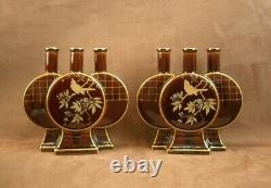 Belle Paire De Vases Art Nouveau Faience De Choisy Le Roi Hippolyte Boulenger