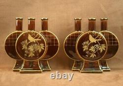 Belle Paire De Vases Art Nouveau Faience De Choisy Le Roi Hippolyte Boulenger
