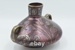 Boch Frères la Louvière Vase Art Nouveau Céramique Belgique, vers 1900