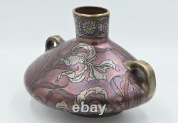Boch Frères la Louvière Vase Art Nouveau Céramique Belgique, vers 1900