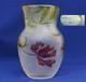 CHOISY-LE-ROI Grand Vase Cristal Gravé Acide et Emaillé Art Nouveau XIXème
