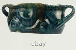 Céramique 1900, vase grès art nouveau a identifier art deco, ceramic, pottery ault