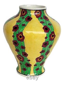 Charles Catteau Vase Boch Frères La Louviere Keramis Modèle Olga Art Nouveau