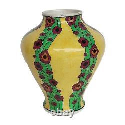 Charles Catteau Vase Boch Frères La Louviere Keramis Modèle Olga Art Nouveau