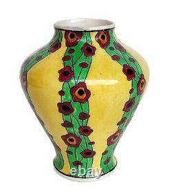 Charles Catteau Vase Boch Frères La Louviere Keramis Modèle Olga Art Nouveau