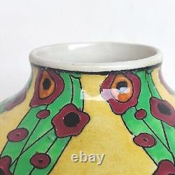 Charles Catteau Vase Boch Frères La Louviere Keramis Modèle Olga Art Nouveau