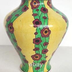 Charles Catteau Vase Boch Frères La Louviere Keramis Modèle Olga Art Nouveau