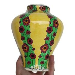 Charles Catteau Vase Boch Frères La Louviere Keramis Modèle Olga Art Nouveau
