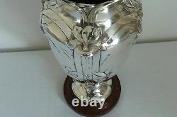 Christofle Ancien vase Gallia Art-Nouveau