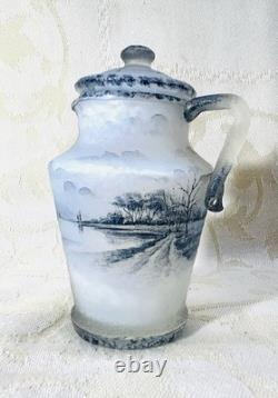 Daum Nancy Acid Etched Glass Vase Miniature Grave Acide Art Nouveau Judendstil
