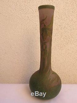 Daum Nancy Vase Art Nouveau France