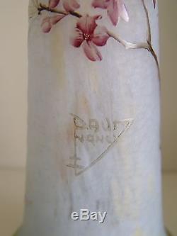 Daum Nancy vase Art Nouveau Jugendstil 1900