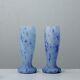 Delatte Nancy paire de grand vases en pate de verre Art Nouveau France XXème