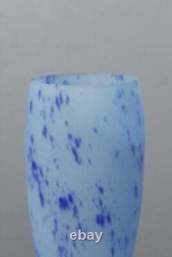 Delatte Nancy paire de grand vases en pate de verre Art Nouveau France XXème