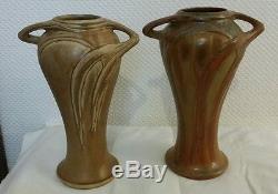 Denbac Denert et Balichon 2 Beaux vases art nouveau! N° 10