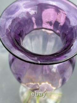 Deux Vases Émaillés Art Nouveau /art Déco Legras