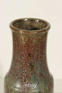 Emile Decoeur (18761953) Rare vase Art Nouveau à glaçures sang de boeuf 1920s