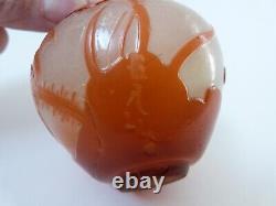 Emile gallé vase dégagé à l'acide avant 1904 art nouveau lotus no Daum