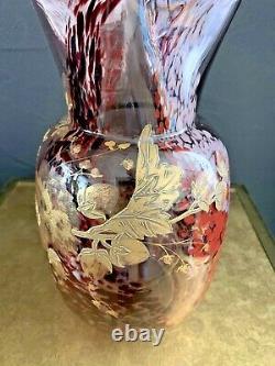 Ernest Léveillé-Theodore Legras-Vase art nouveau art deco muller-daum-gallé
