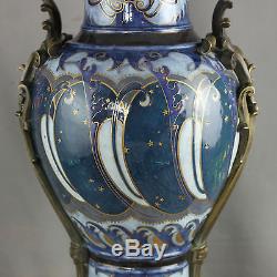 Exceptionnel Vase Art Nouveau En Porcelaine De Sèvres Par Albert Dammouse 1900
